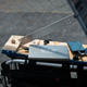 Image for article titled This Apocalypse-Ready Solar Charging Station Folds Up Behind a Bike